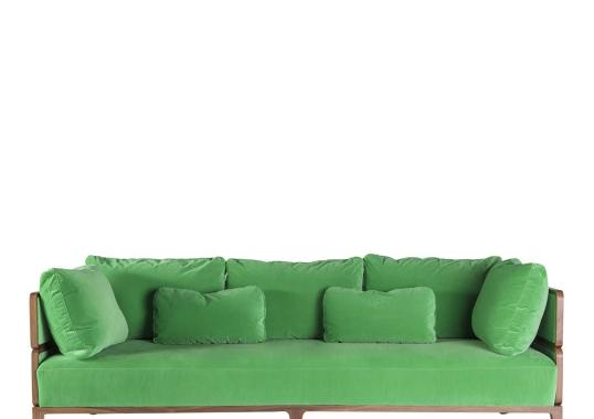 Диван Gebrüder Thonet Vienna GmbH (GTV) – Wiener GTV Design Promenade Green image 1