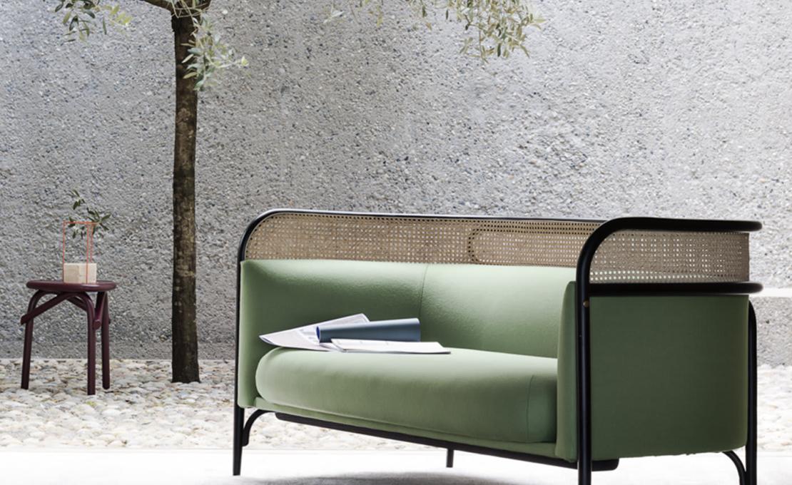 Диван от фабрики Gebrüder Thonet Vienna GmbH (GTV) – Wiener GTV Design модель Targa 