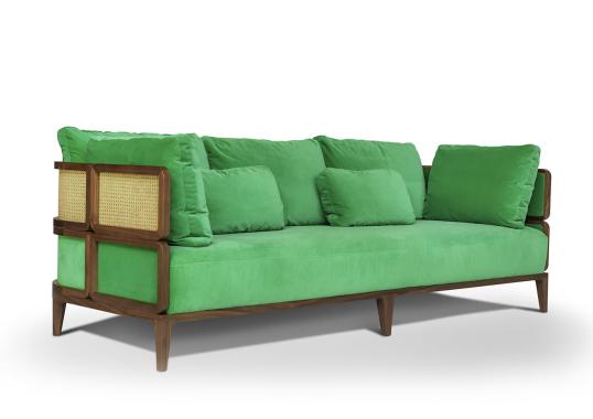 Диван от фабрики Gebrüder Thonet Vienna GmbH (GTV) – Wiener GTV Design модель Promenade Green 