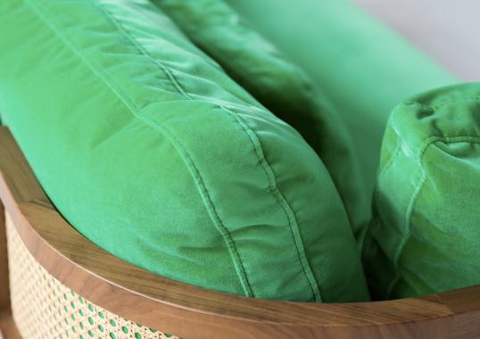 Диван от фабрики Gebrüder Thonet Vienna GmbH (GTV) – Wiener GTV Design модель Promenade Green 