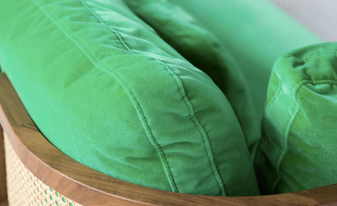 Диван от фабрики Gebrüder Thonet Vienna GmbH (GTV) – Wiener GTV Design модель Promenade Green 