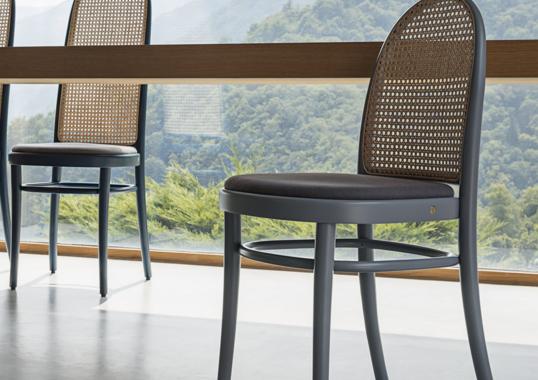 Стул от фабрики Gebrüder Thonet Vienna GmbH (GTV) – Wiener GTV Design модель Morris Black 