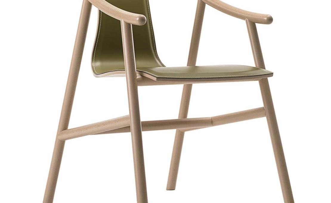 Стул от фабрики Gebrüder Thonet Vienna GmbH (GTV) – Wiener GTV Design модель Magistretti 03 01 