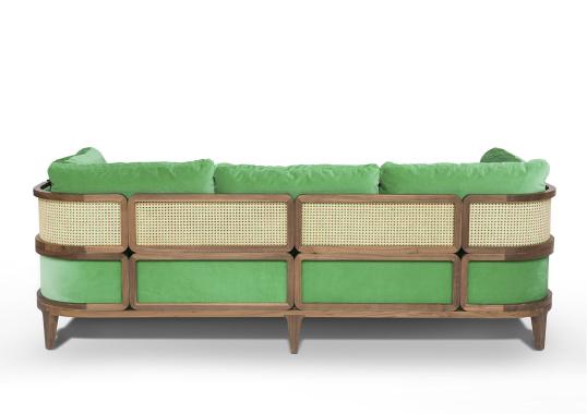 Диван от фабрики Gebrüder Thonet Vienna GmbH (GTV) – Wiener GTV Design модель Promenade Green 