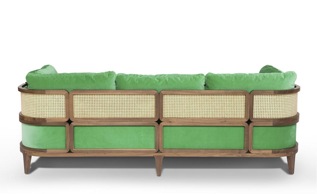 Диван от фабрики Gebrüder Thonet Vienna GmbH (GTV) – Wiener GTV Design модель Promenade Green 