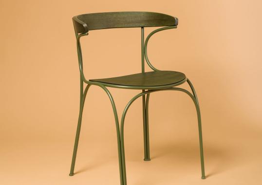Стул от фабрики Gebrüder Thonet Vienna GmbH (GTV) – Wiener GTV Design модель Ample Green 