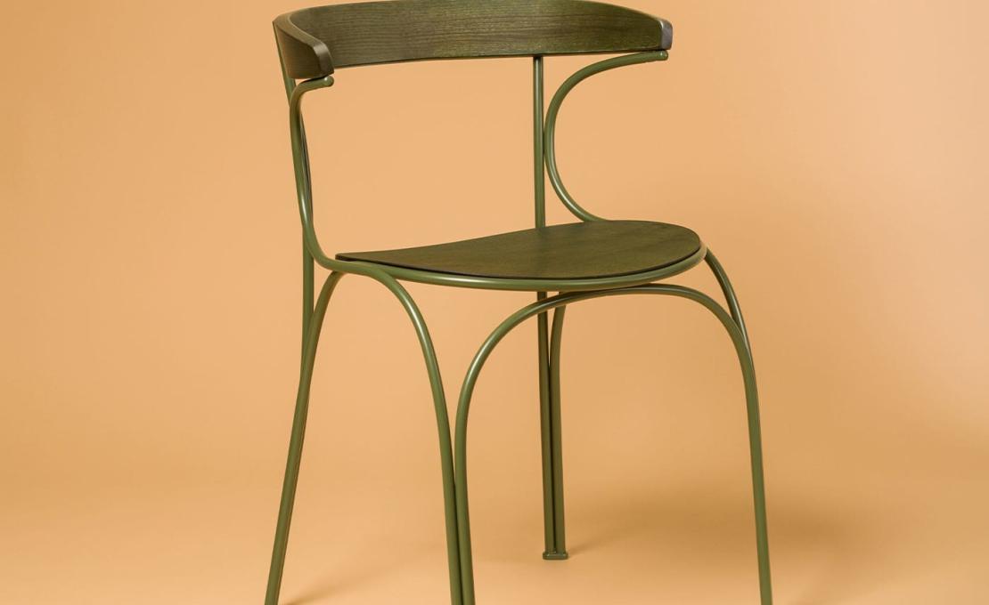 Стул от фабрики Gebrüder Thonet Vienna GmbH (GTV) – Wiener GTV Design модель Ample Green 
