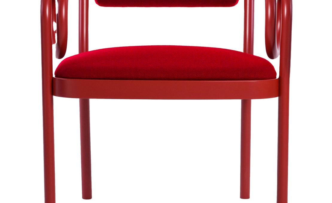 Стул от фабрики Gebrüder Thonet Vienna GmbH (GTV) – Wiener GTV Design модель Loop Red 