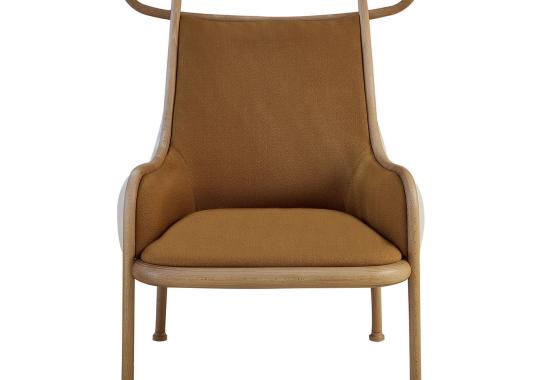 Кресло для отдыха Gebrüder Thonet Vienna GmbH (GTV) – Wiener GTV Design Mickey Natural Lounge Chair image 1