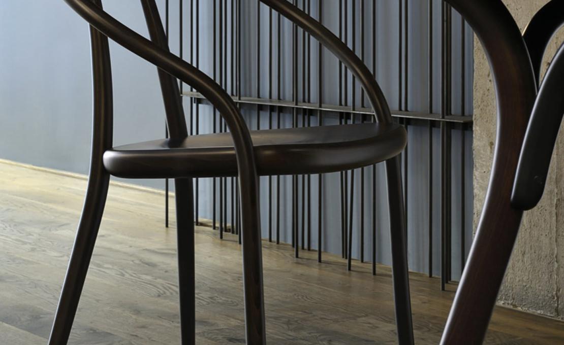 Стул от фабрики Gebrüder Thonet Vienna GmbH (GTV) – Wiener GTV Design модель Gustav 