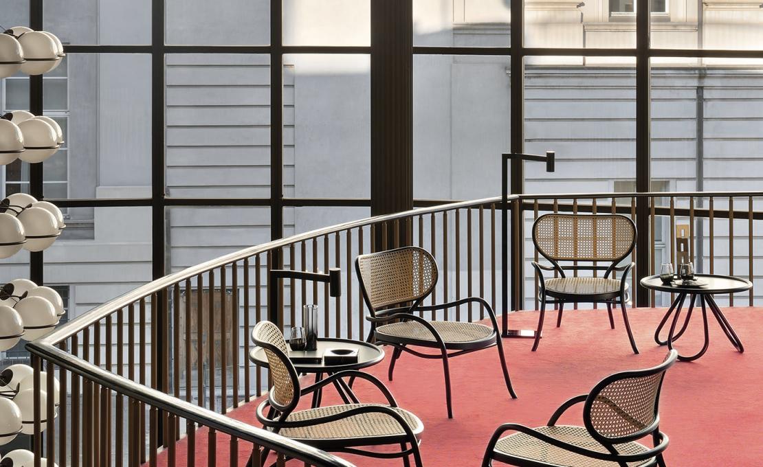 Кресло для отдыха от фабрики Gebrüder Thonet Vienna GmbH (GTV) – Wiener GTV Design модель Lehnstuhl 