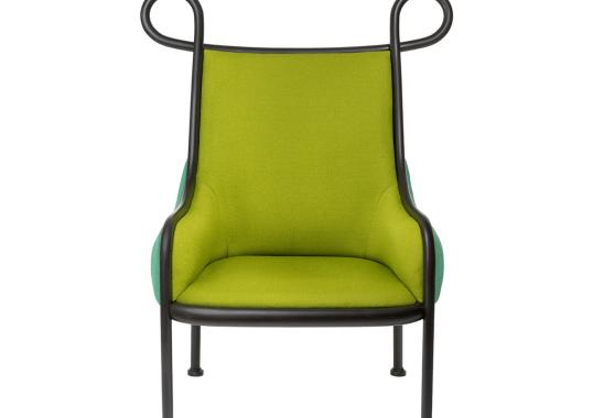 Кресло для отдыха от фабрики Gebrüder Thonet Vienna GmbH (GTV) – Wiener GTV Design модель Mickey Green Lounge Chair 