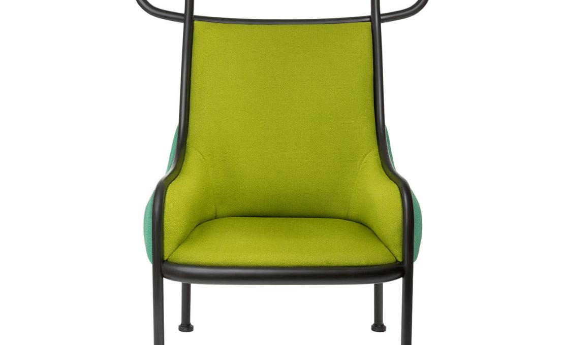Кресло для отдыха от фабрики Gebrüder Thonet Vienna GmbH (GTV) – Wiener GTV Design модель Mickey Green Lounge Chair 