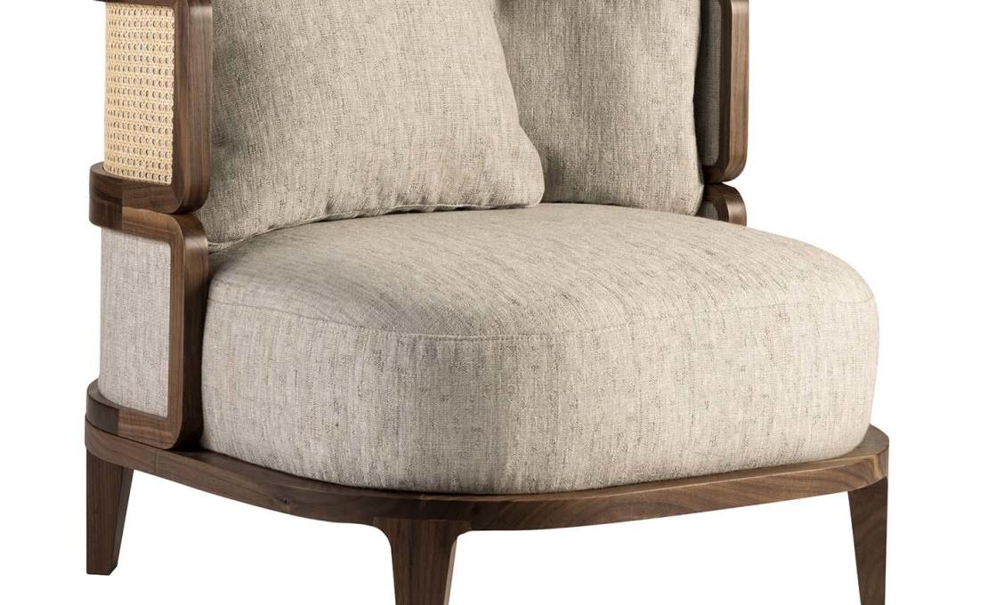 Кресло для отдыха от фабрики Gebrüder Thonet Vienna GmbH (GTV) – Wiener GTV Design модель Promenade Wood Lounge Chair 