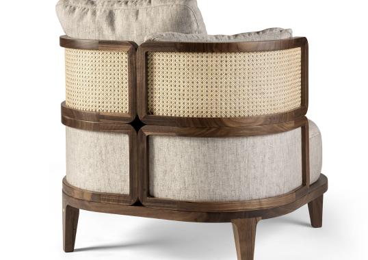 Кресло для отдыха от фабрики Gebrüder Thonet Vienna GmbH (GTV) – Wiener GTV Design модель Promenade Wood Lounge Chair 