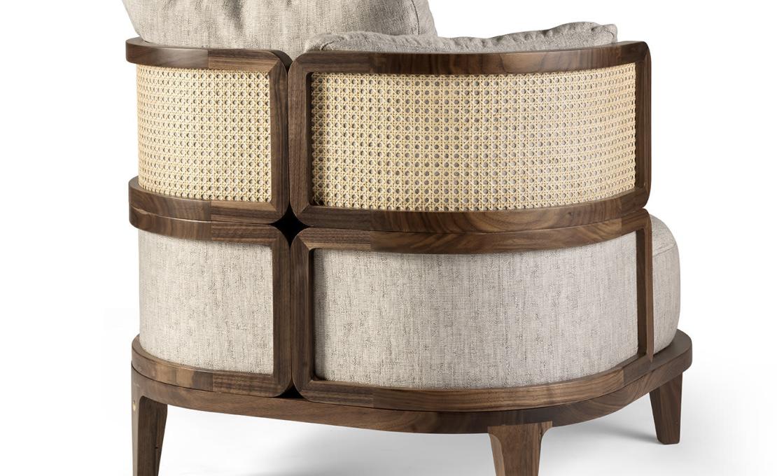 Кресло для отдыха от фабрики Gebrüder Thonet Vienna GmbH (GTV) – Wiener GTV Design модель Promenade Wood Lounge Chair 
