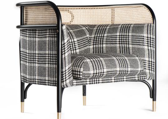 Кресло для отдыха от фабрики Gebrüder Thonet Vienna GmbH (GTV) – Wiener GTV Design модель Targa Lounge Chair 