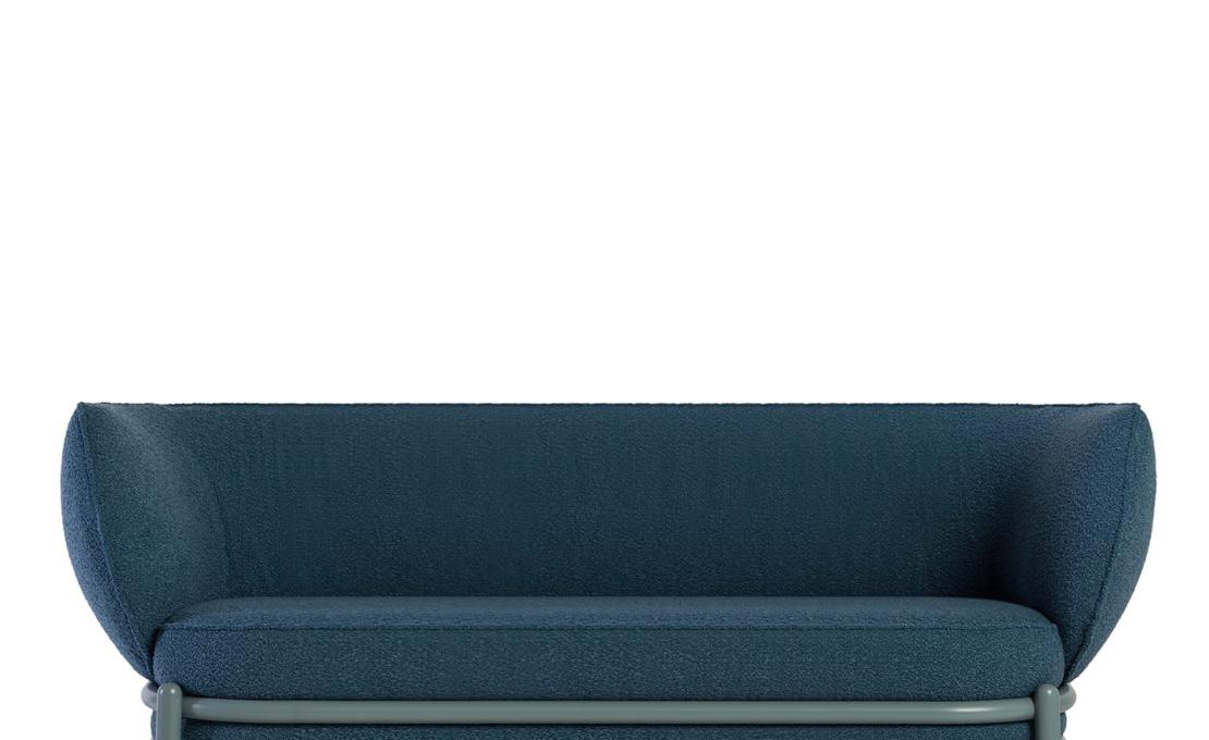 Диван от фабрики Gebrüder Thonet Vienna GmbH (GTV) – Wiener GTV Design модель Luftballon Blue Sofa 200