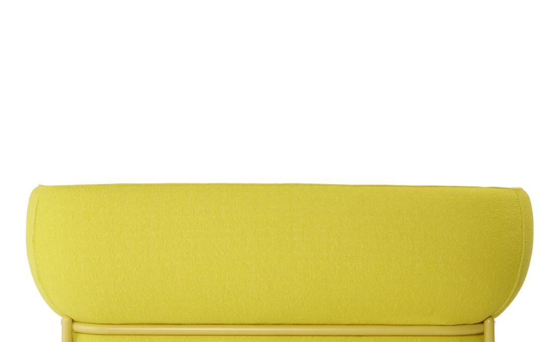 Диван от фабрики Gebrüder Thonet Vienna GmbH (GTV) – Wiener GTV Design модель Luftballon Yellow Sofa 200