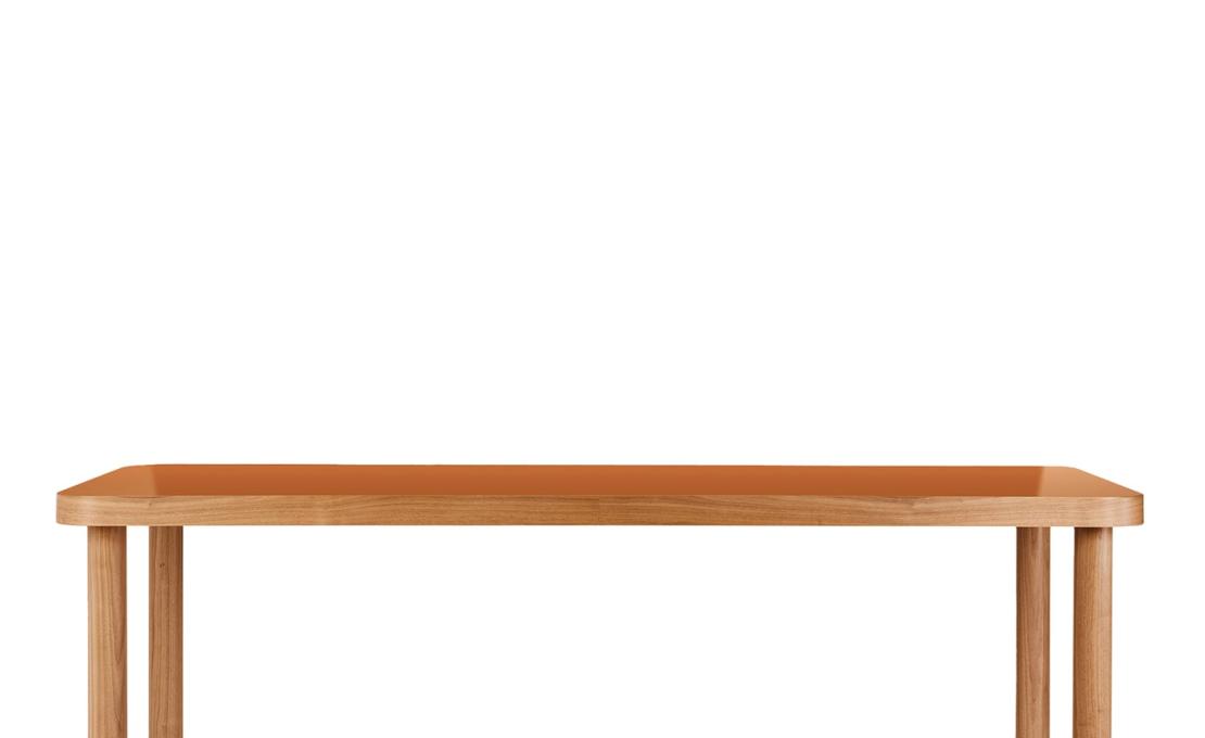 Стол обеденный от фабрики Gebrüder Thonet Vienna GmbH (GTV) – Wiener GTV Design модель SÄULE scotch brown