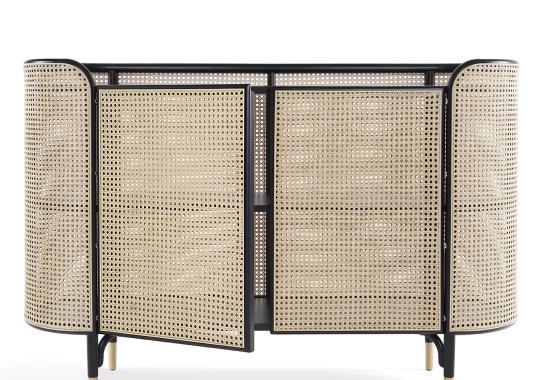 Шкаф от фабрики Gebrüder Thonet Vienna GmbH (GTV) – Wiener GTV Design модель MOS Cabinet 