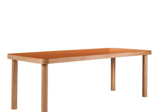 Стол обеденный от фабрики Gebrüder Thonet Vienna GmbH (GTV) – Wiener GTV Design модель SÄULE scotch brown