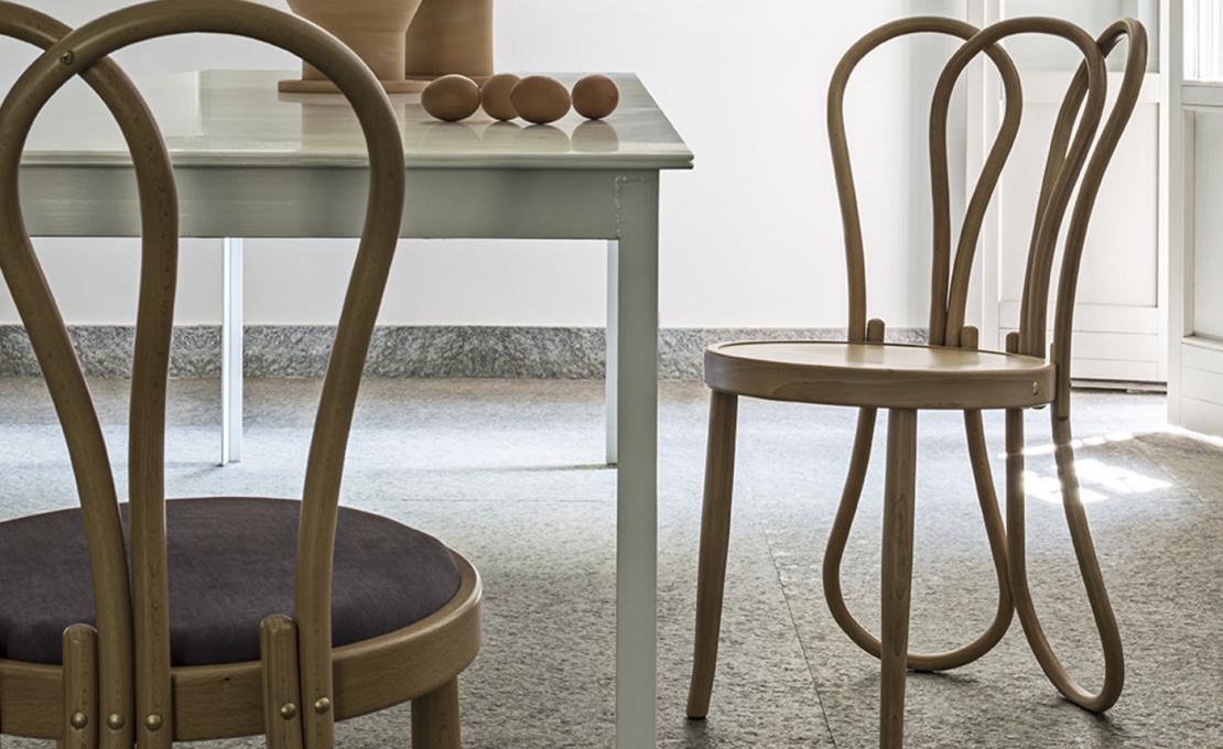 Стул от фабрики Gebrüder Thonet Vienna GmbH (GTV) – Wiener GTV Design модель Post Mundus 