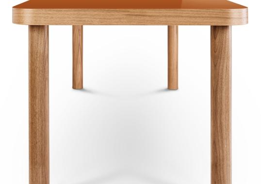 Стол обеденный от фабрики Gebrüder Thonet Vienna GmbH (GTV) – Wiener GTV Design модель SÄULE scotch brown