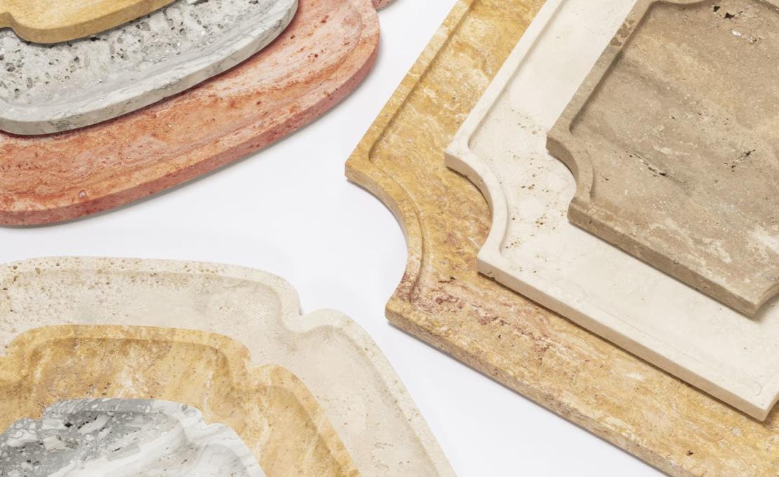Поднос от фабрики Giobagnara модель Vitruvio Marble Valet N.1 №1