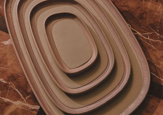 Поднос от фабрики Giobagnara модель Maris Natural Tones 
