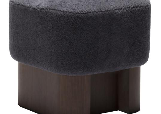 Пуфы Giobagnara Lloyd Black Wood image 1
