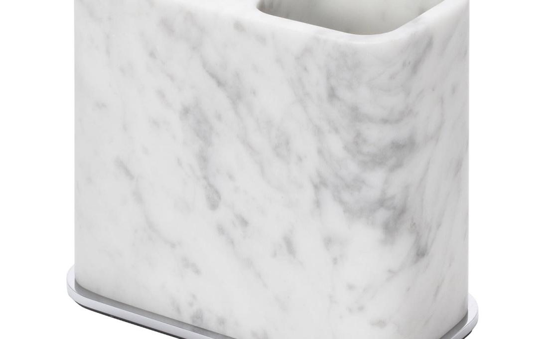 Декор Ванной Комнаты от фабрики Giobagnara модель Polo White Marble