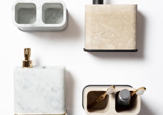 Декор Ванной Комнаты от фабрики Giobagnara модель Polo Beige Marble