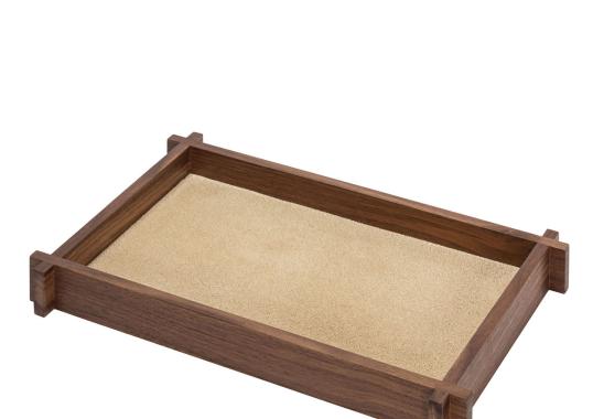 Поднос Giobagnara Structura Leather Wood №1 image 1