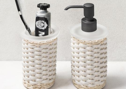 Декор Ванной Комнаты Giobagnara Calais White Leather image 2