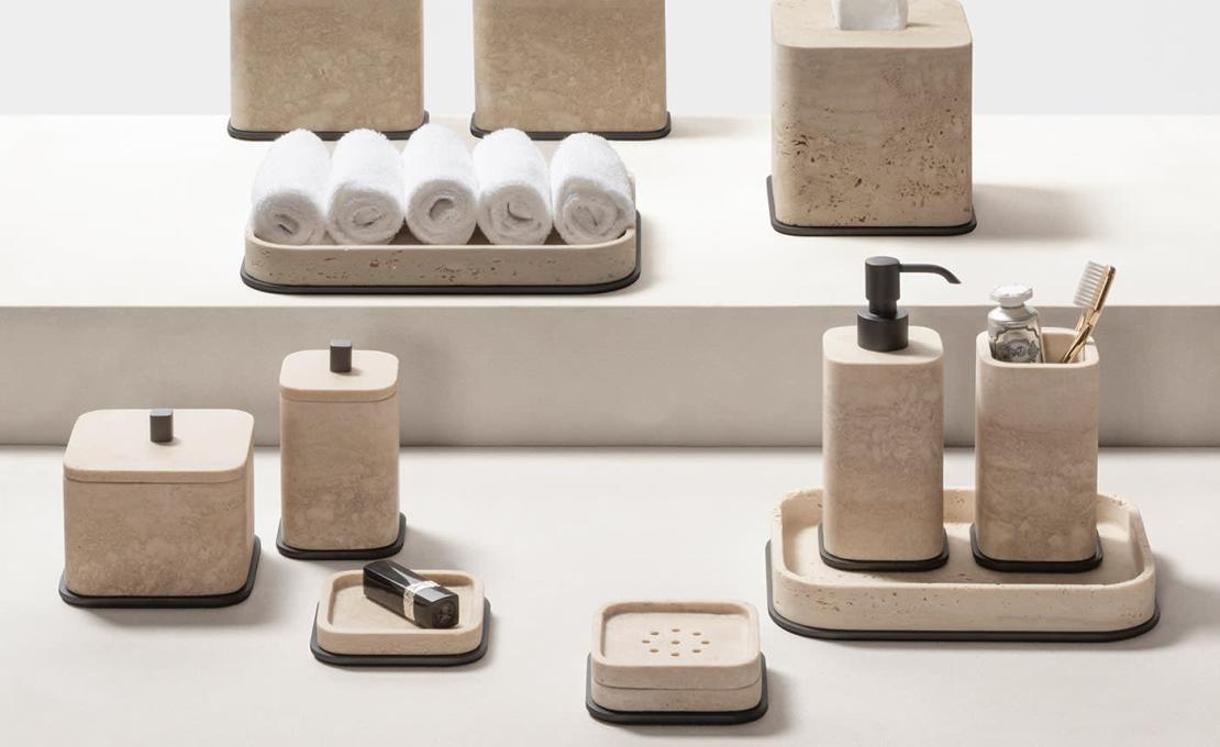 Декор Ванной Комнаты от фабрики Giobagnara модель Polo Beige Marble