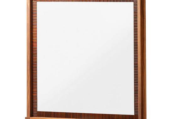Зеркало Giobagnara Structura Crisscross Brown Square image 1