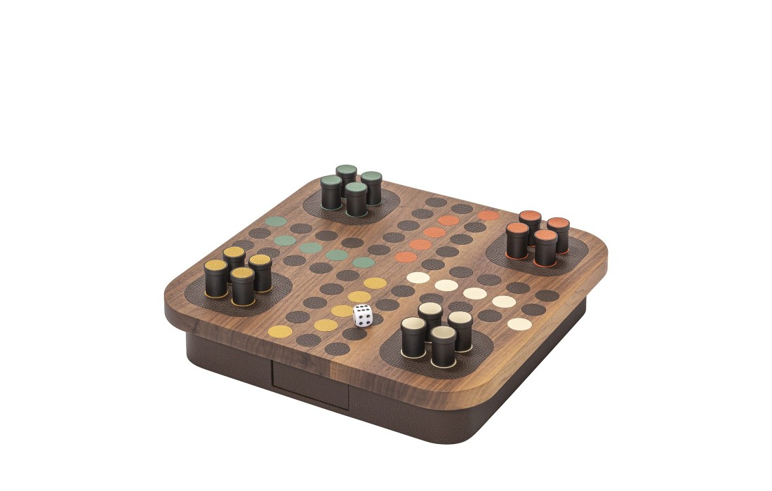 Настольная игра от фабрики Giobagnara модель Delos Wood Ludo