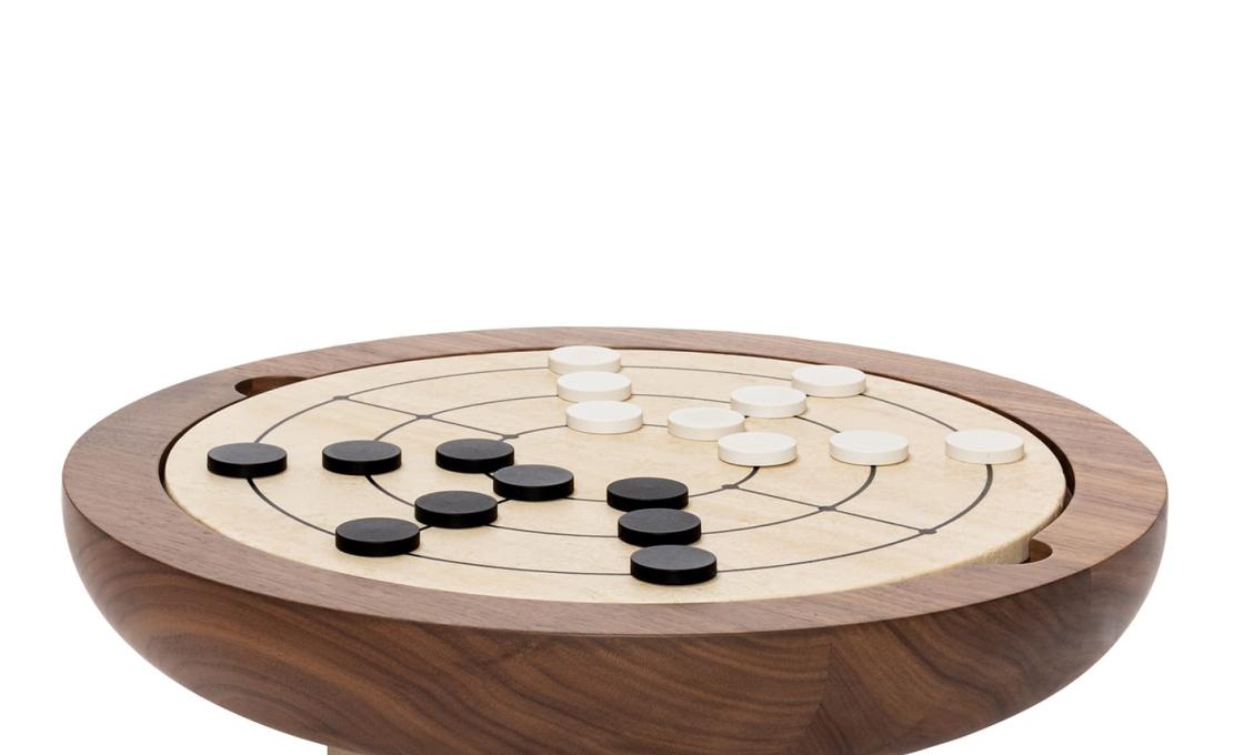 Настольная игра от фабрики Giobagnara модель Mocambo Muehle Tic Tac Toe