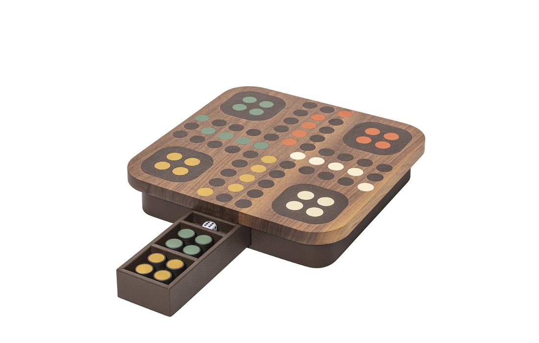 Настольная игра от фабрики Giobagnara модель Delos Wood Ludo