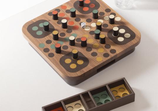 Настольная игра от фабрики Giobagnara модель Delos Wood Ludo