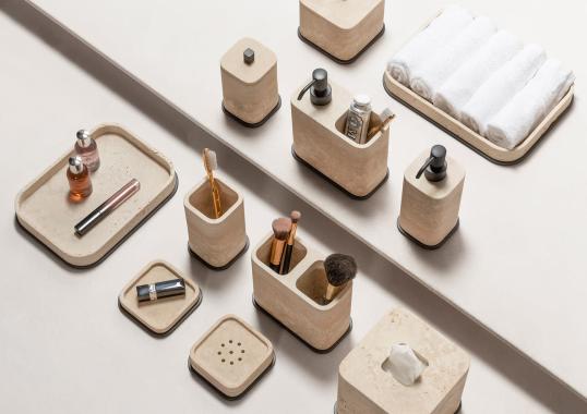 Декор Ванной Комнаты от фабрики Giobagnara модель Polo Beige Marble