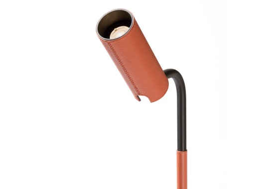 Торшер Giobagnara Marquesse Orange Leather image 2