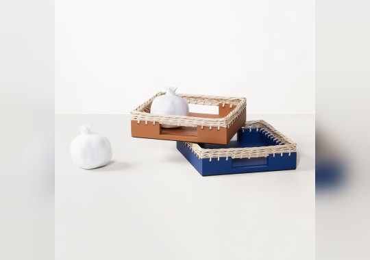 Поднос от фабрики Giobagnara модель Givenny Blue Square