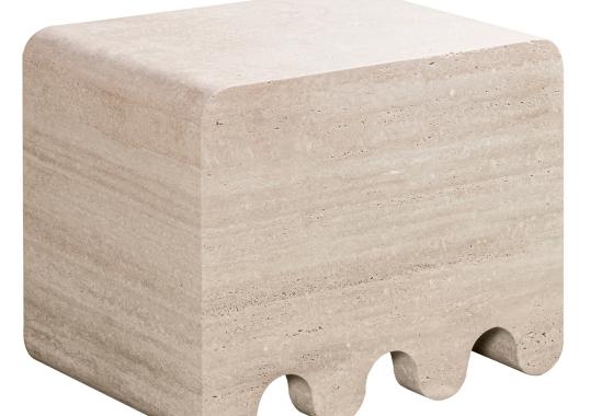 Барные стулья Giobagnara Ossicle White Travertine image 1