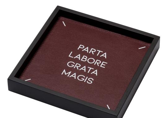 Поднос Giobagnara Heritage Valet Small Square Vide Poche N. 8 image 1