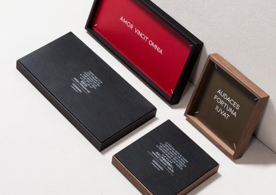 Поднос от фабрики Giobagnara модель Heritage Valet Small Square Vide Poche N. 4