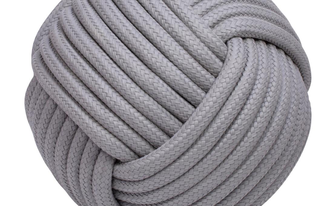 Пуфы от фабрики Giobagnara модель Nodo Cotton Pouf