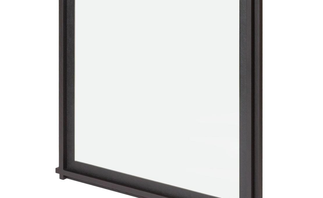 Зеркало от фабрики Giobagnara модель Structura Black Square Mirror