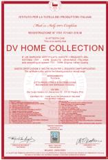 Сертификат подлинности качества DV Home